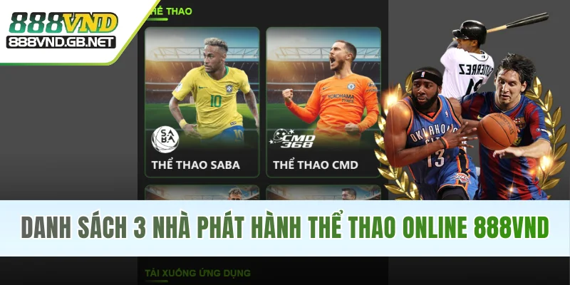 Danh sách 3 nhà phát hành thể thao online