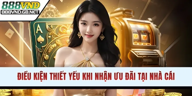 Điều kiện thiết yếu khi nhận ưu đãi tại nhà cái
